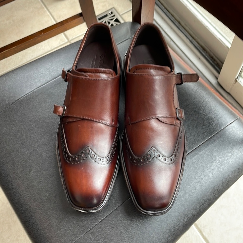 NWT Ecco Illinois leather men’s shoe